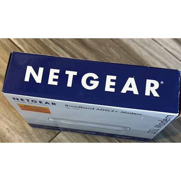 Broadband  NETGEAR DM111PSP-100NAS Wired Single Ethernet Port ADSL2 Plus Modem - Picture 2 of 6